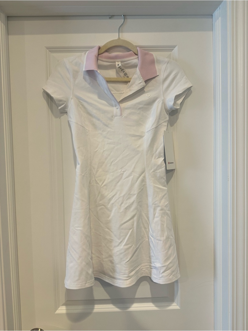 NWT lululemon Short- Sleeve Polo Dress